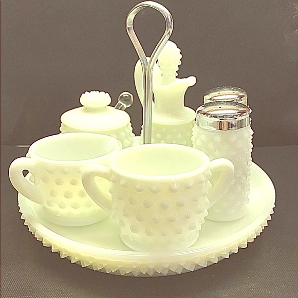 Fenton Other - Fenton Hobnail service tray